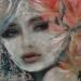 Painting Mirada II by Bofill Laura | Painting Figurative Portrait Acrylic Resin