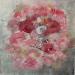 Painting Flowers by Rocco Sophie | Painting Raw art Acrylic Gluing Sand