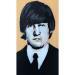 Peinture The Beatles par G.C.Popartist | Tableau Pop-art Portraits Musique Icones Pop Huile Acrylique Collage Encre Upcycling Papier
