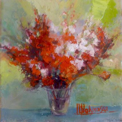 Peinture F2014 Éclat Printanier par Malynovska Iryna | Tableau Impressionnisme Huile Natures mortes