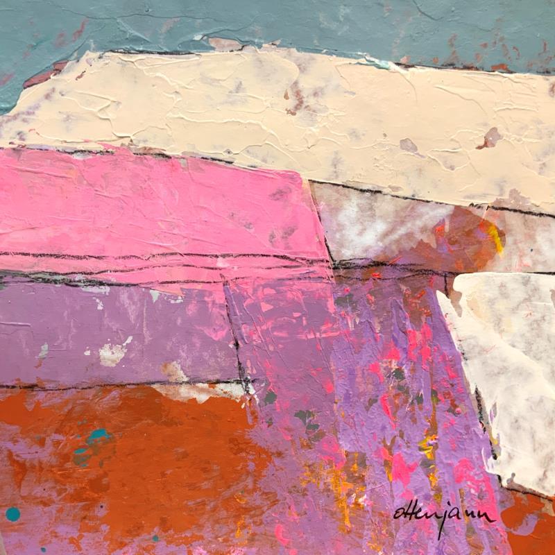 Gemälde Silence à l’intérieur 1 von Ottenjann Andrea | Gemälde Abstrakt Landschaften Acryl