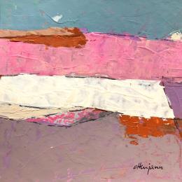 Peinture Silence à l’intérieur 2 par Ottenjann Andrea | Tableau Abstrait Acrylique Paysages