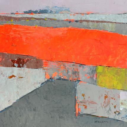 Peinture Horizons superposés par Ottenjann Andrea | Tableau Abstrait Acrylique Paysages