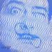 Peinture Dali mini bleu par Wawapod | Tableau Pop-art Icones Pop Acrylique Posca