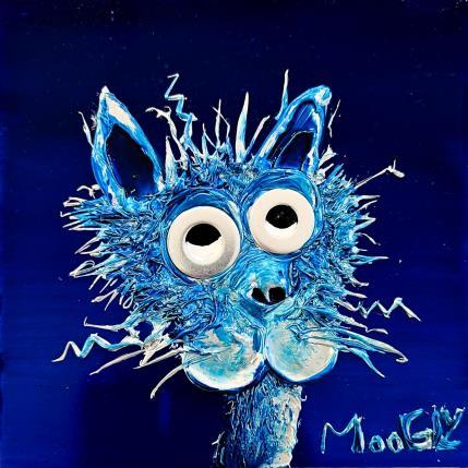 Peinture MEACOULPUS par Moogly | Tableau Art Singulier Acrylique, Pigments, Résine Animaux