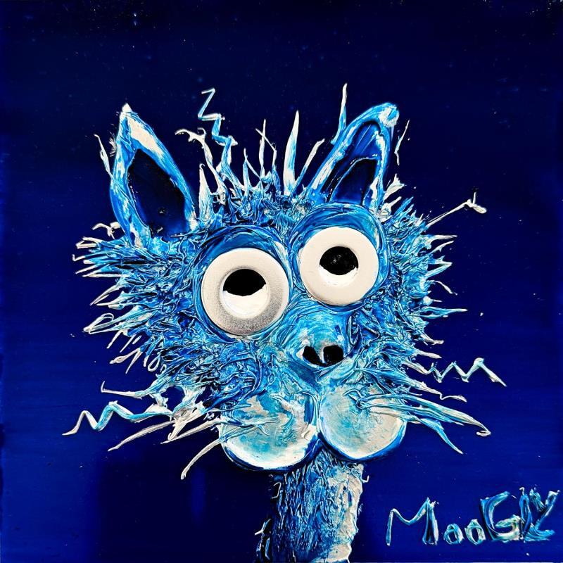 Peinture MEACOULPUS par Moogly | Tableau Art Singulier Animaux Acrylique Résine Pigments