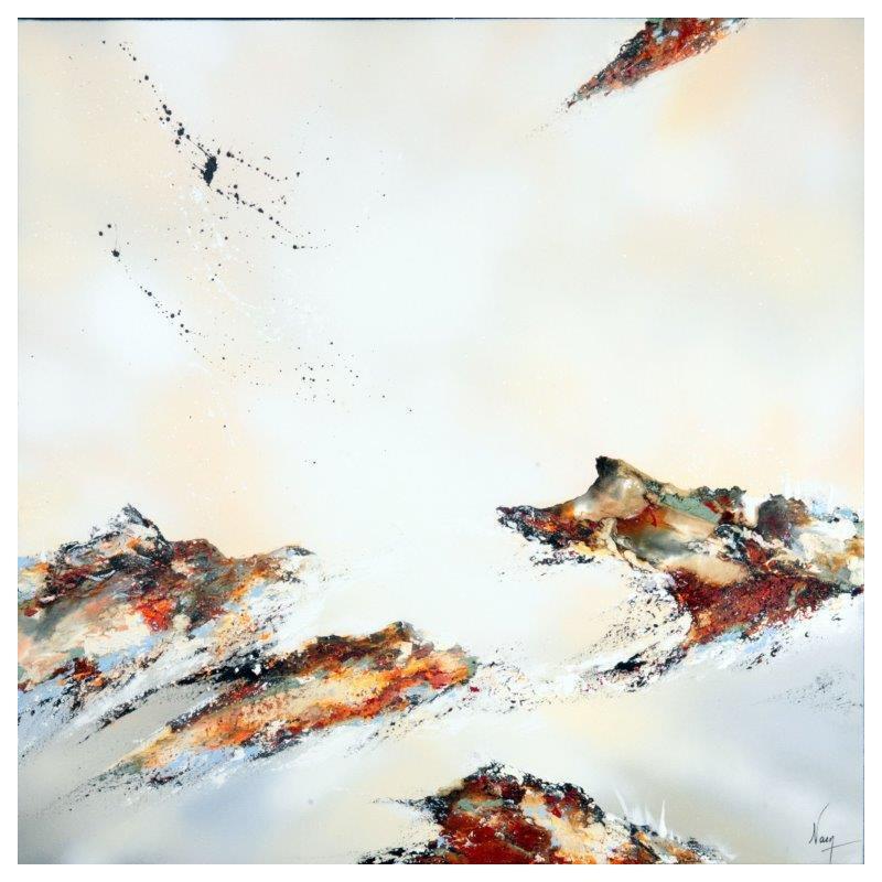 Painting 651 by Naen | Painting Abstract Acrylic Ink