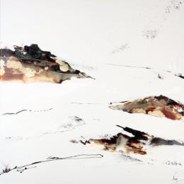 Painting 723 A by Naen | Painting Abstract Acrylic, Ink