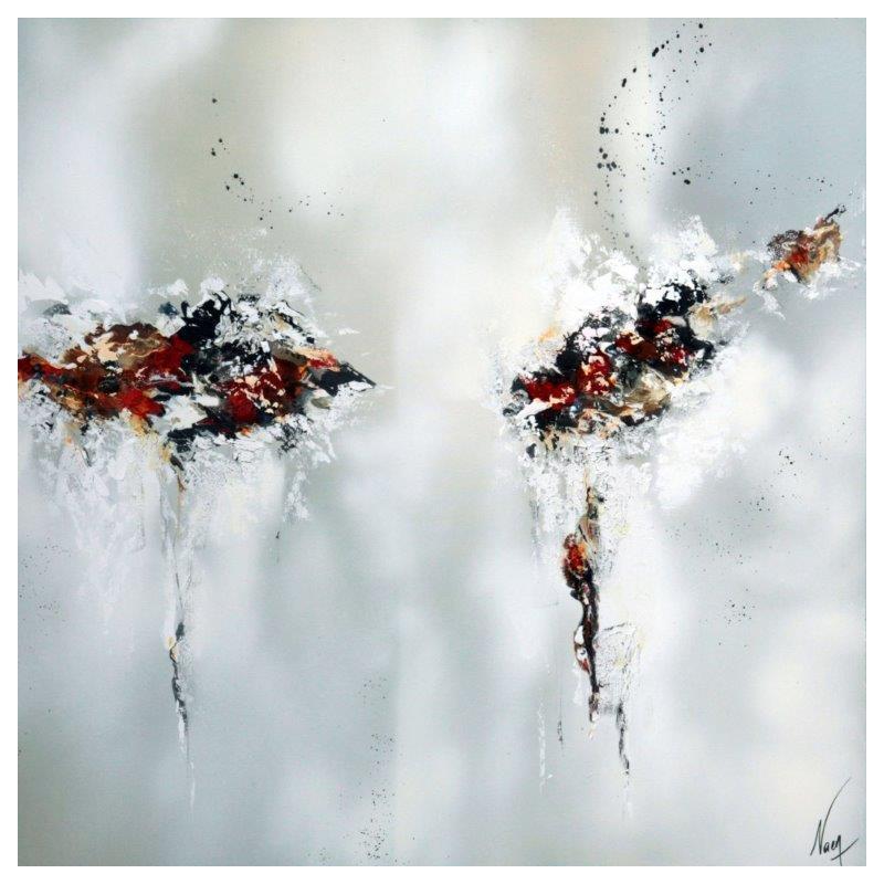 Painting 914 by Naen | Painting Abstract Acrylic Ink