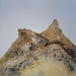 Peinture Autumn par Gaussen Sylvie | Tableau Abstrait Huile Paysages