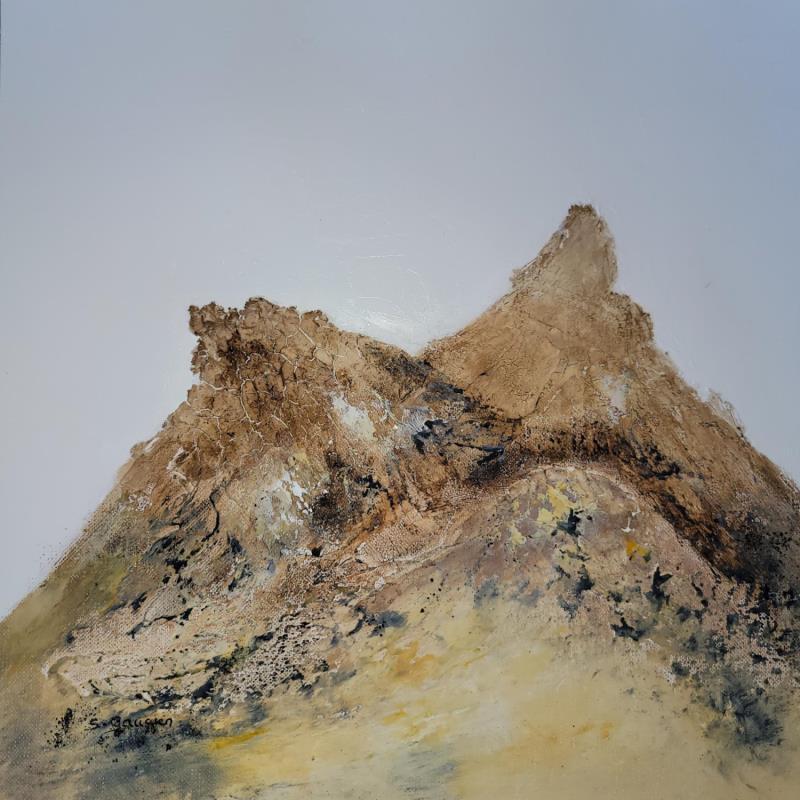 Peinture Autumn par Gaussen Sylvie | Tableau Abstrait Paysages Huile