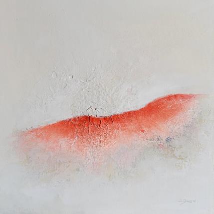 Gemälde Life von Gaussen Sylvie | Gemälde Abstrakt Marmorpulver, Öl Minimalistisch