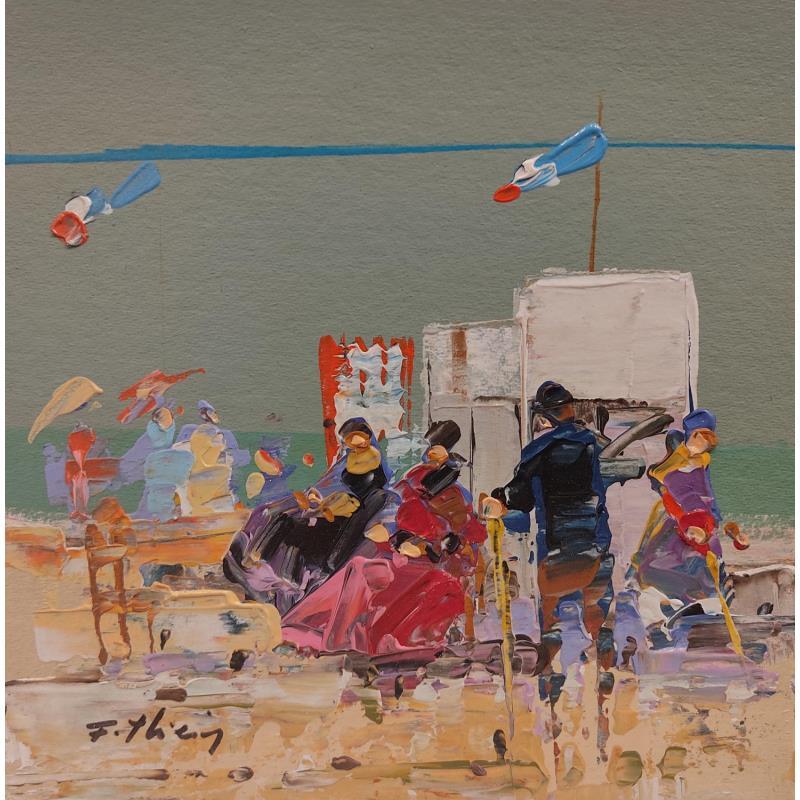 Gemälde Guinolives 2 von Frédéric Thiery | Gemälde Figurativ Landschaften Alltagsszenen Acryl