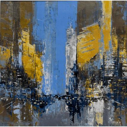 Peinture Summer in NY par Dessein Pierre | Tableau Figuratif Huile