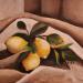 Painting Les 4 citrons by Sie Evelyne | Painting Realism Still-life Acrylic