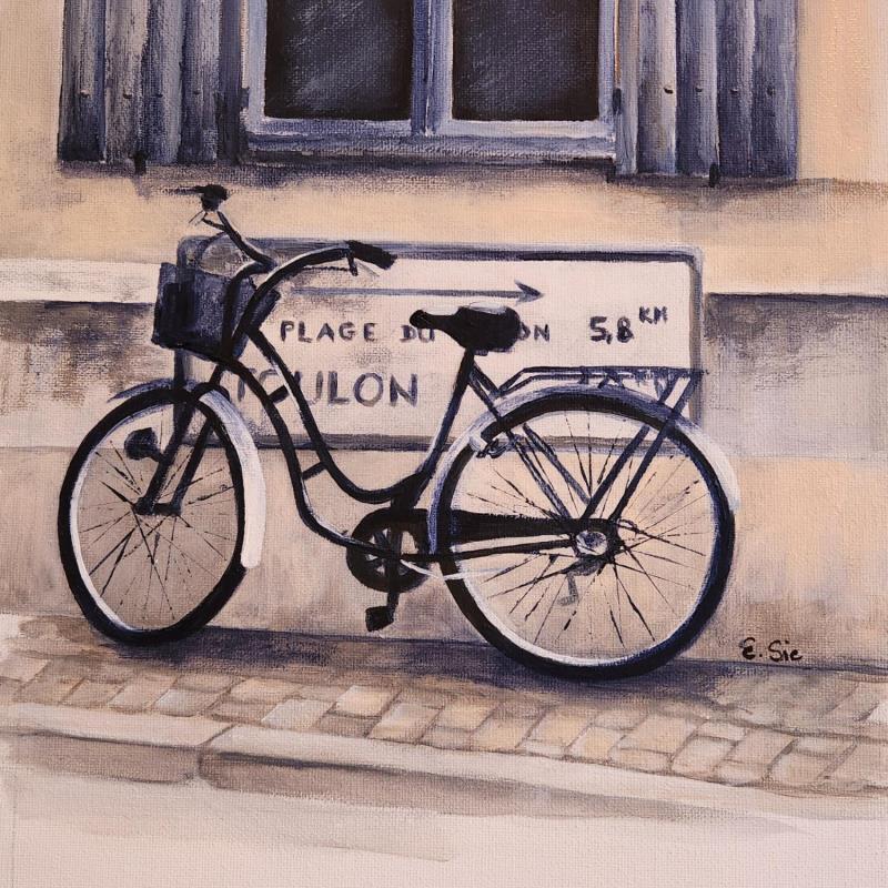 Peinture Direction Toulon par Sie Evelyne | Tableau Figuratif Scènes de vie Acrylique