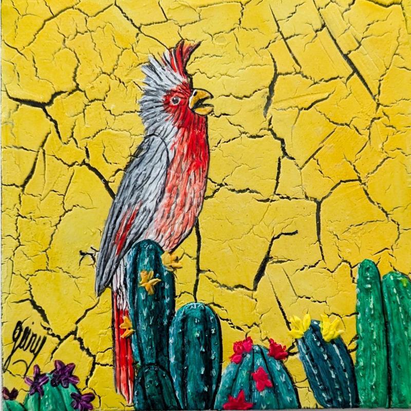 Peinture Sedona par Geiry | Tableau Matiérisme Animaux Résine