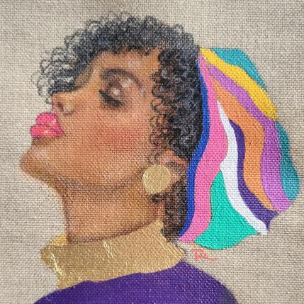 Peinture Angelina par Rosângela | Tableau Figuratif Acrylique Portraits