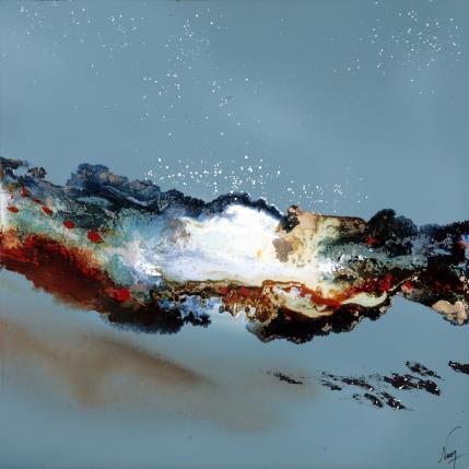 Peinture C2763 par Naen | Tableau Abstrait Acrylique, Encre Minimaliste, Nature