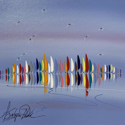Painting À l'abri des fous by Fonteyne David | Painting Figurative Acrylic