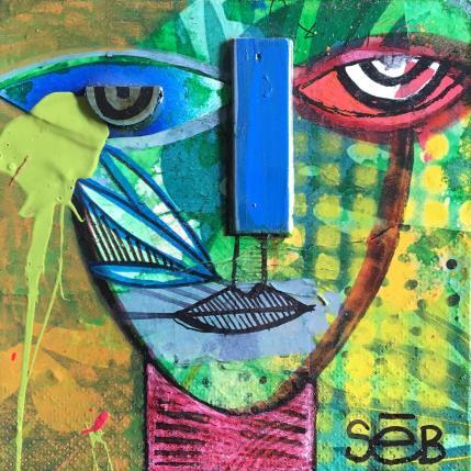 Painting Hibiskus by Seb | Painting