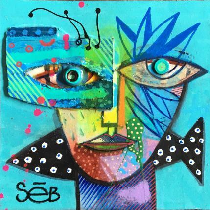 Painting Néréïde  by Seb | Painting