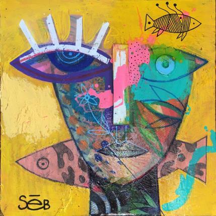 Painting Popo Azul by Seb | Painting