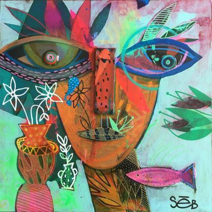 Painting Embériza by Seb | Painting