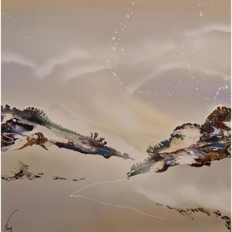 Gemälde 910 von Naen | Gemälde Abstrakt Acryl Tinte