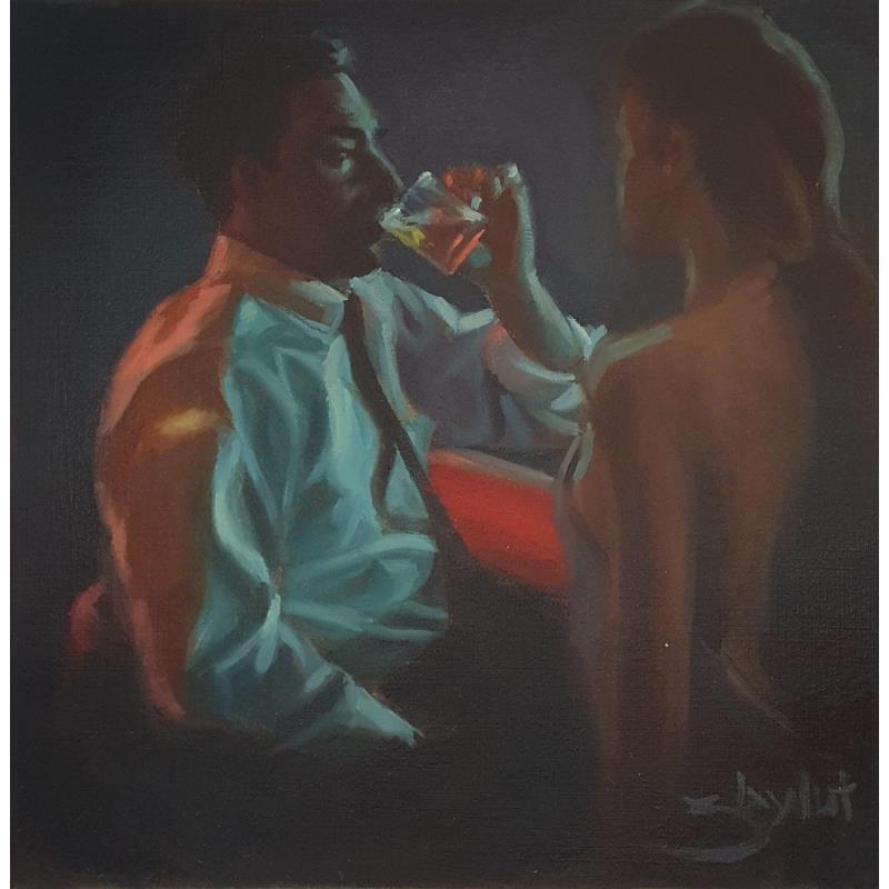 Painting Reflet sur chemise by Zbylut Ludovic | Painting Figurative Oil