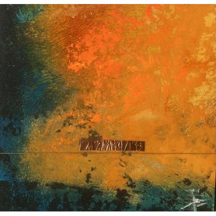 Painting Abstraction # 3225 by Hévin Christian | Painting Abstract Acrylic, Oil, Pastel Minimalist