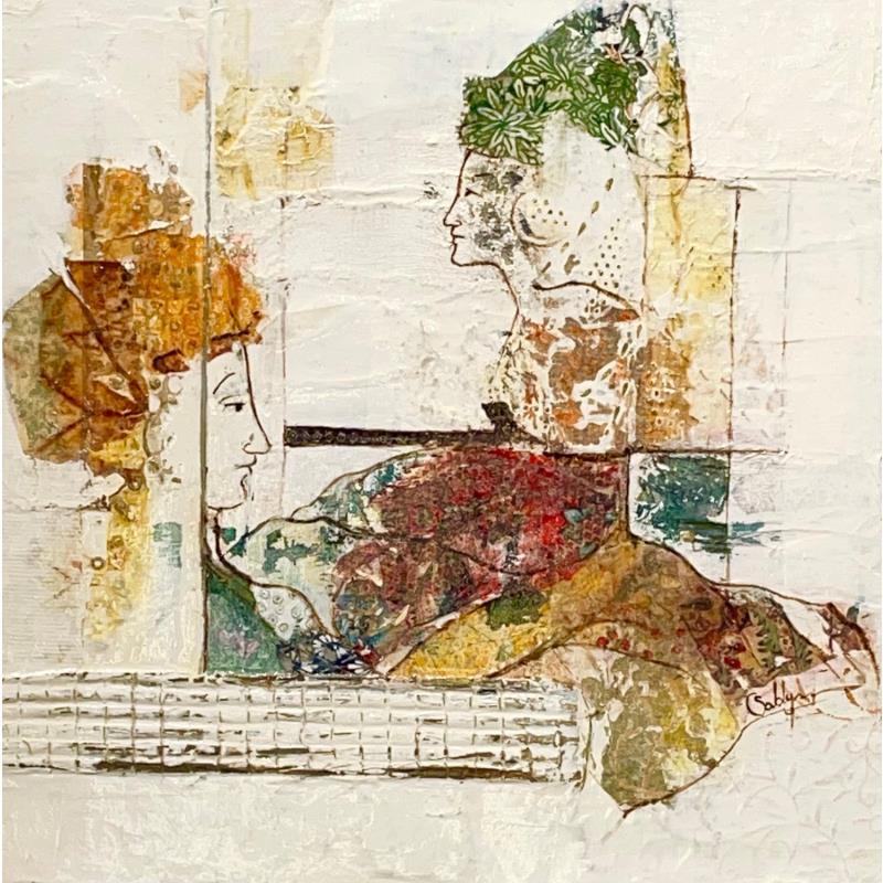 Peinture Nyan et Made par Sablyne | Tableau Art Singulier Portraits Acrylique