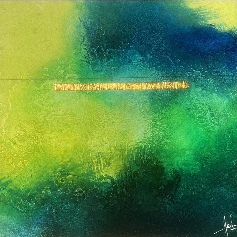 Peinture Abstraction # 3222 par Hévin Christian | Tableau Abstrait Minimaliste Huile Acrylique Pastel