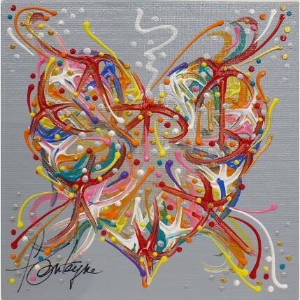 Peinture Angers je t'aime par Fonteyne David | Tableau Figuratif Acrylique