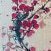 Peinture Cherry blossom I par Yu Huan Huan | Tableau Figuratif Nature Aquarelle Encre