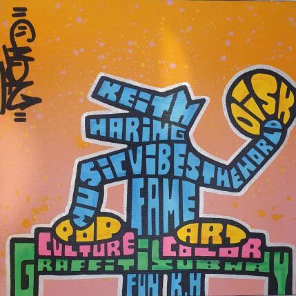 Peinture K.H tributes chill DJ par Cmon | Tableau Pop-art Icones Pop