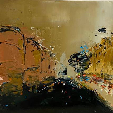 Peinture Remparts par Raffin Christian | Tableau Figuratif Huile Urbain