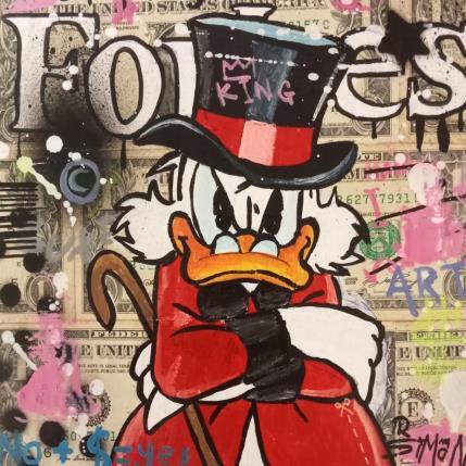 Peinture Picsou par Simone de Rosa | Tableau Pop-art Acrylique Icones Pop