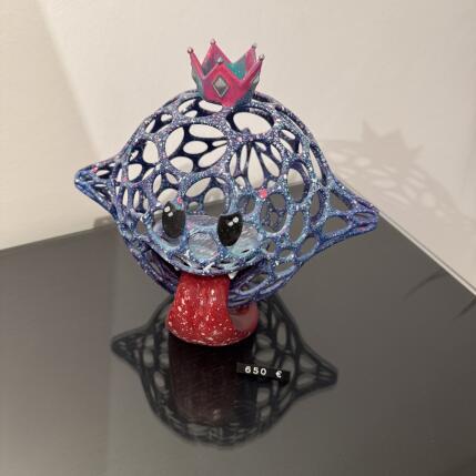 Sculpture NIGHTY KING BOO par Shenoda | Sculpture Pop-art Graffiti, Résine