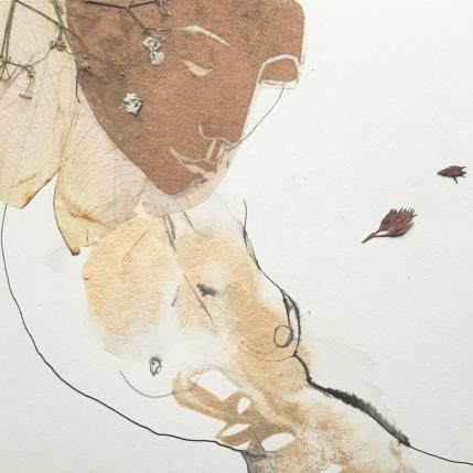 Peinture LE VENT par Pagny Corine | Tableau Art Singulier Encre Nu