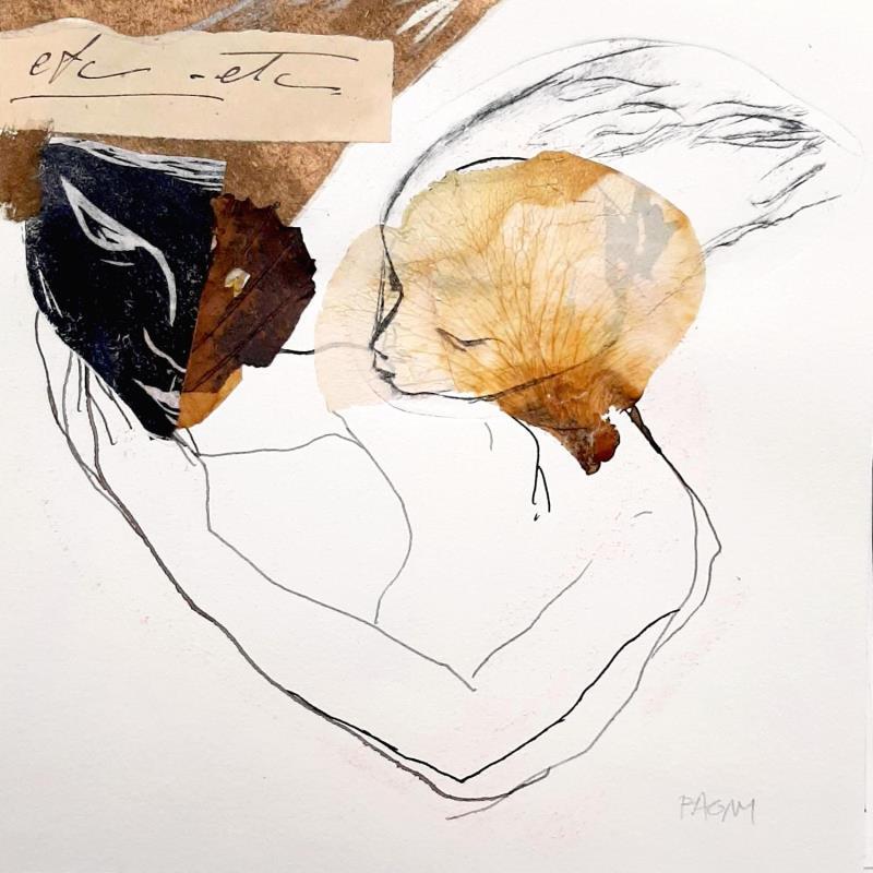 Painting Etc.. etc.. by Pagny Corine | Painting Raw art Nature Gluing Ink