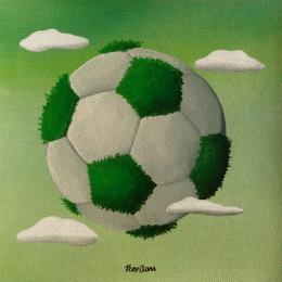 Painting Ecological Ball by Trevisan Carlo | Painting  Oil Pop icons