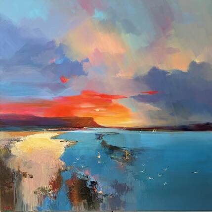 Painting Wrapped in Light by Bond Tetiana | Painting Figurative Oil