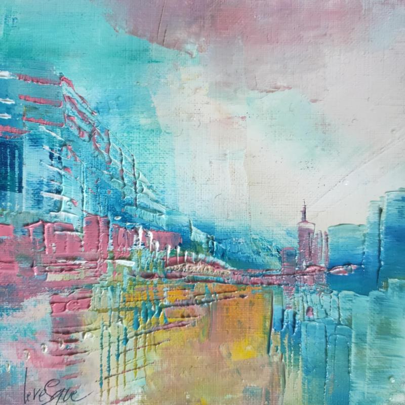 Peinture Ciel changeant par Levesque Emmanuelle | Tableau Huile