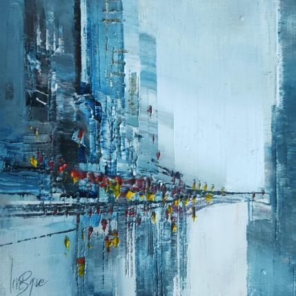 Peinture Silhouettes lumineuses par Levesque Emmanuelle | Tableau  Huile