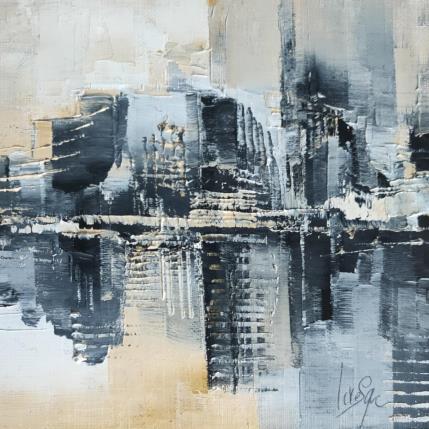 Painting Miroir urbain by Levesque Emmanuelle | Painting  Oil