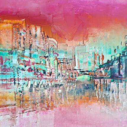 Gemälde Ciel rose von Levesque Emmanuelle | Gemälde  Öl