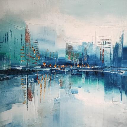 Gemälde Le grand pont von Levesque Emmanuelle | Gemälde  Öl Pop-Ikonen