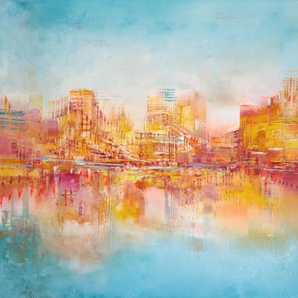 Peinture On dirait le Sud par Levesque Emmanuelle | Tableau Huile