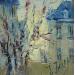 Peinture Una esquina parisina par Jmara Tatiana | Tableau Figuratif Huile